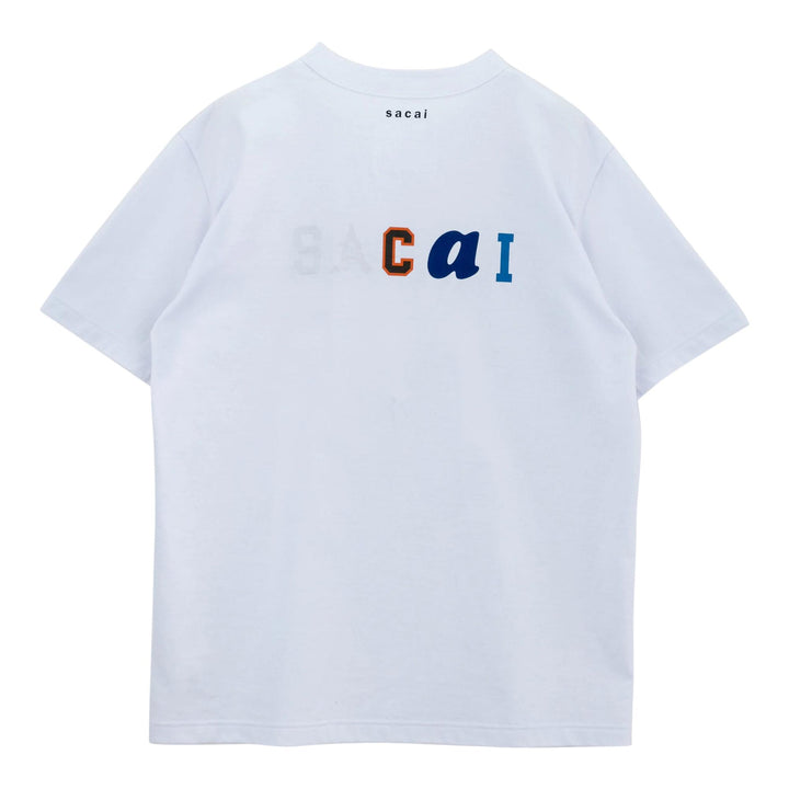 Club21 - sacai - Kichu Tee - TEES - White