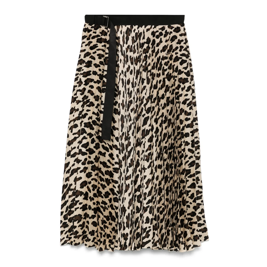 Leopard Print Skirt