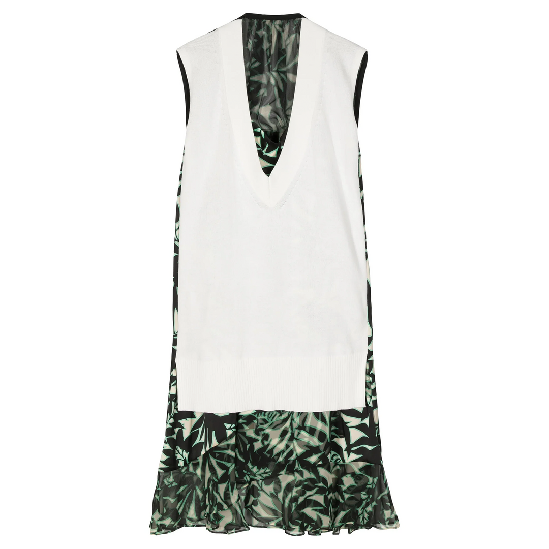 Mono Exclusive Leaf Print Knit Dress