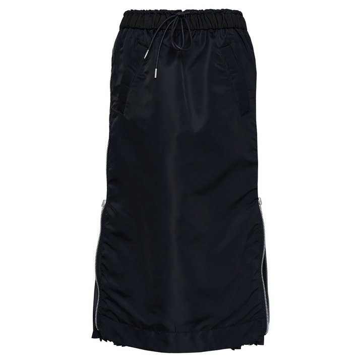 Nylon Twill Skirt