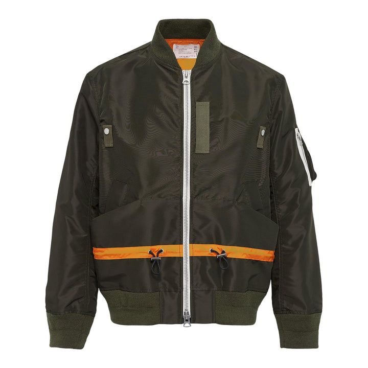 Club21 - sacai - Nylon Twill Blouson - BLOUSON - Khaki