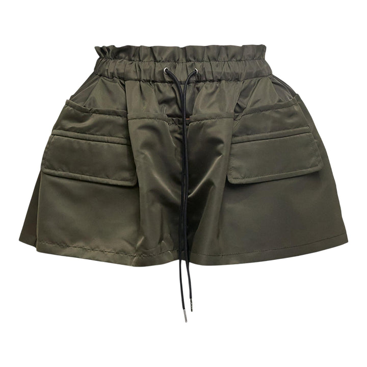 Club21 - sacai - Nylon Twill Shorts - SHORTS - Khaki