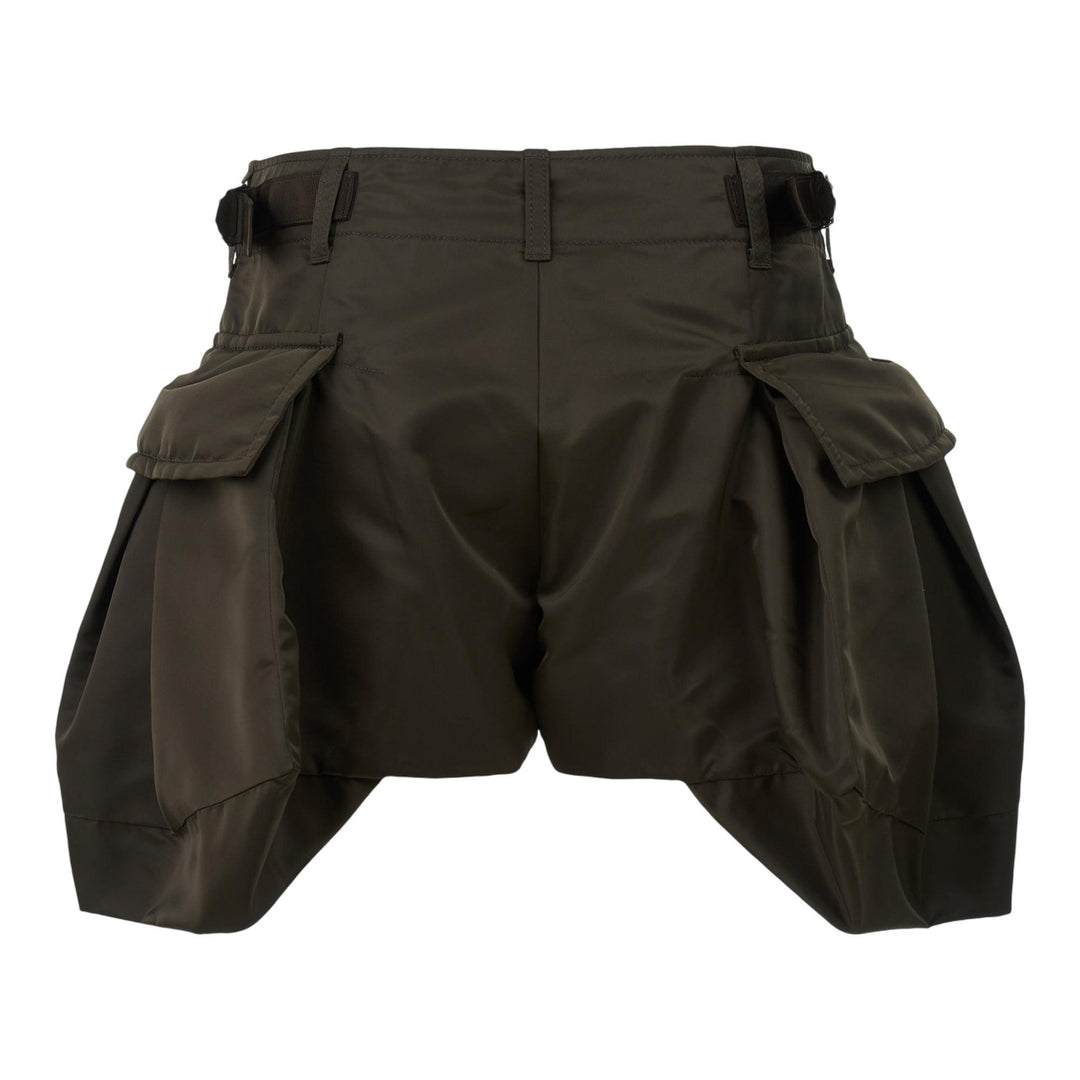 Club21 - sacai - Nylon Twill Shorts - SHORTS - Khaki
