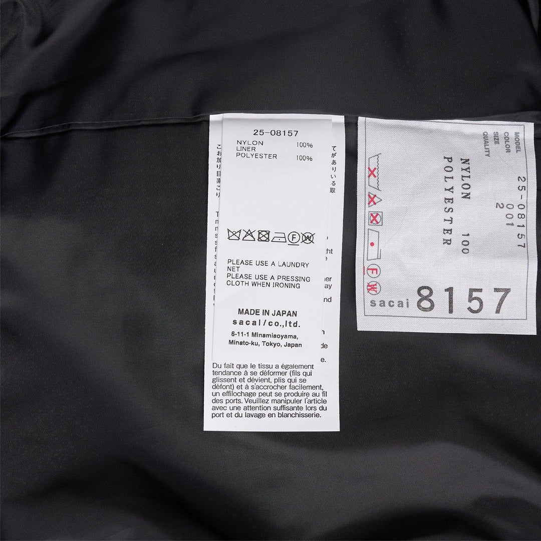 Club21 - sacai - Nylon Twill Skirt - SKIRTS - Black