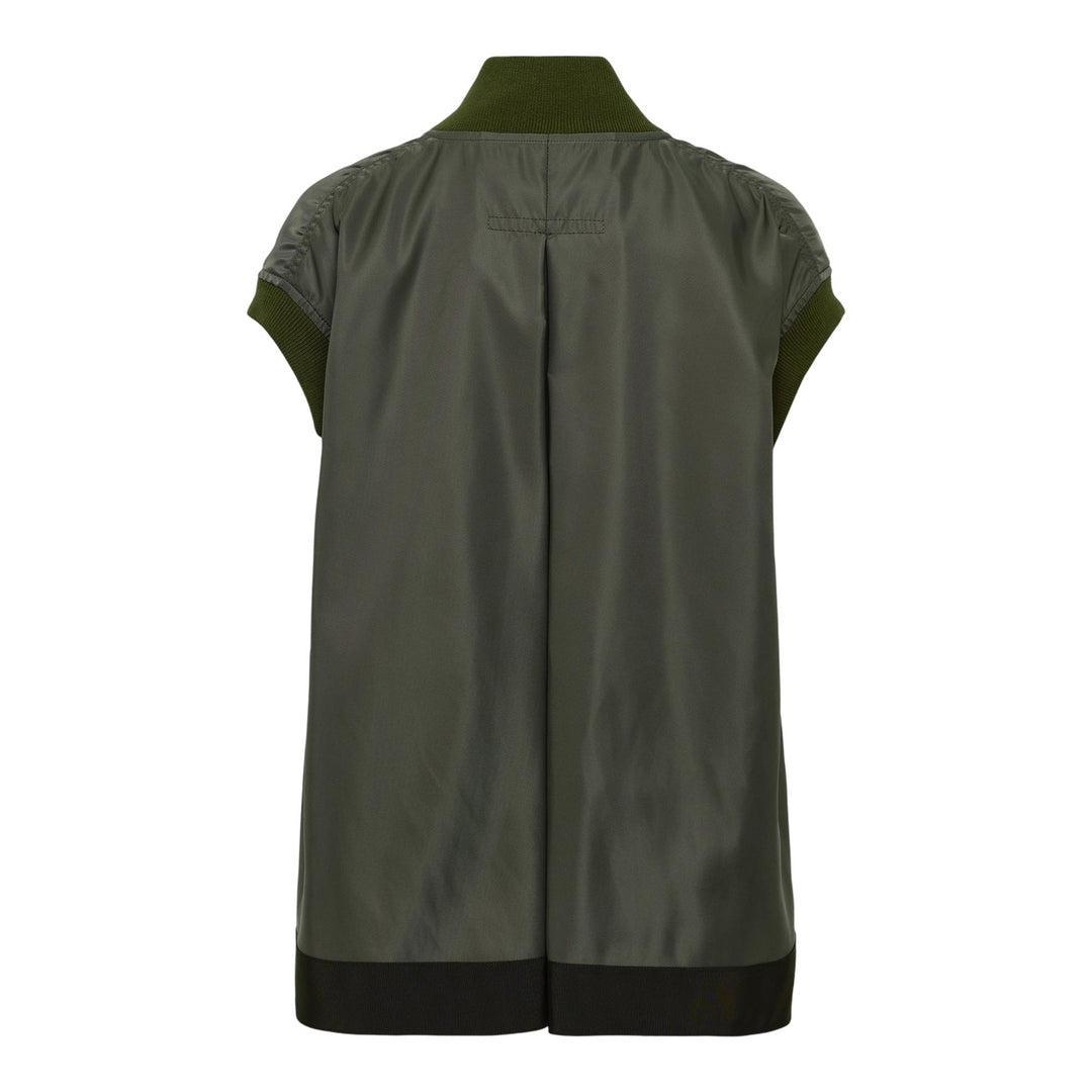 Club21 - sacai - Nylon Twill Vest - GILETS - Natural