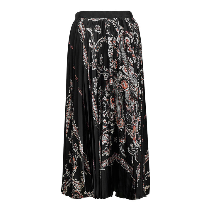 Club21 - sacai - Paisley Print Skirt - SKIRTS - Black