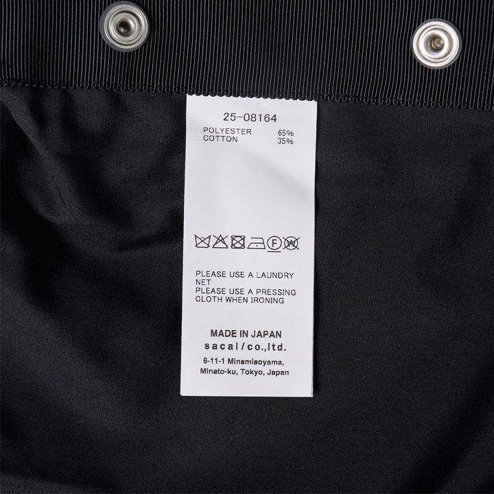 Club21 - sacai - Poplin Shirt - BLOUSES - Black