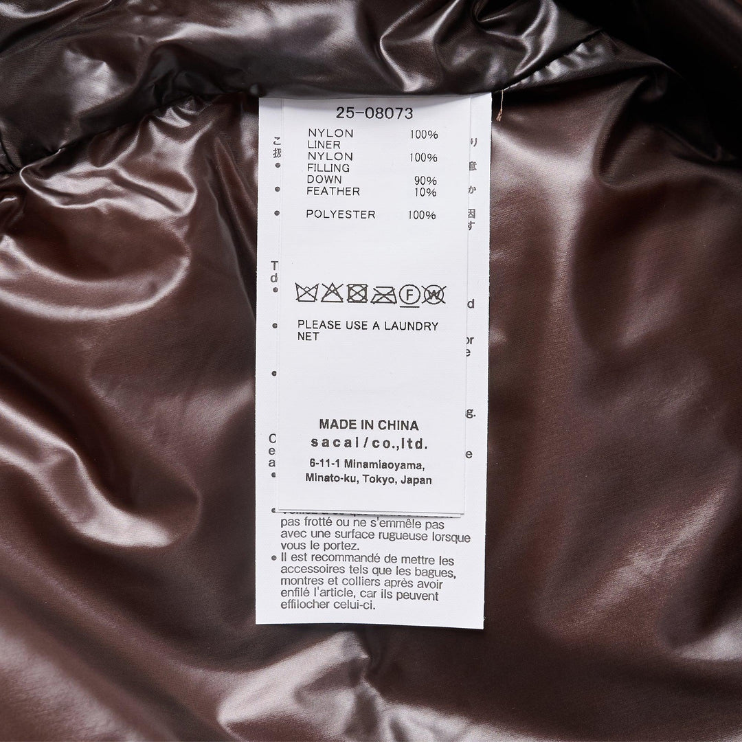 Club21 - sacai - Puffer Vest - GILETS - Brown