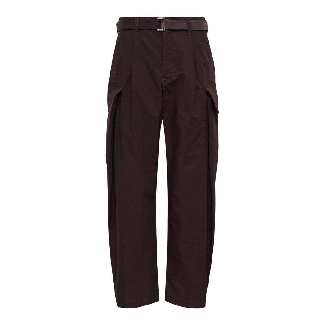 Club21 - sacai - Rip Stop Pants - PANTS - Brown