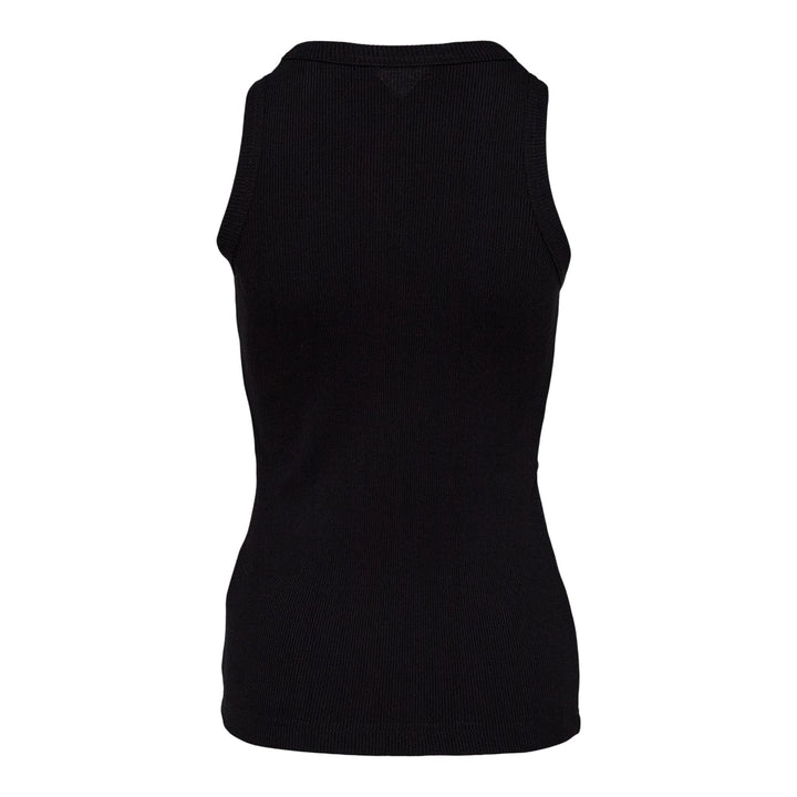 Club21 - sacai - S Cotton Jersey Tank Top - TANK TOPS - Black
