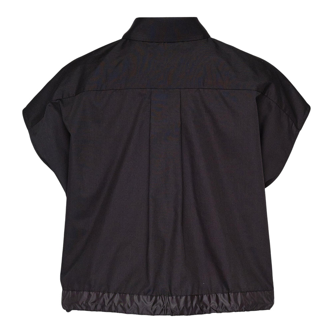 Club21 - sacai - S Cotton Poplin Shirt - BLOUSES - Black
