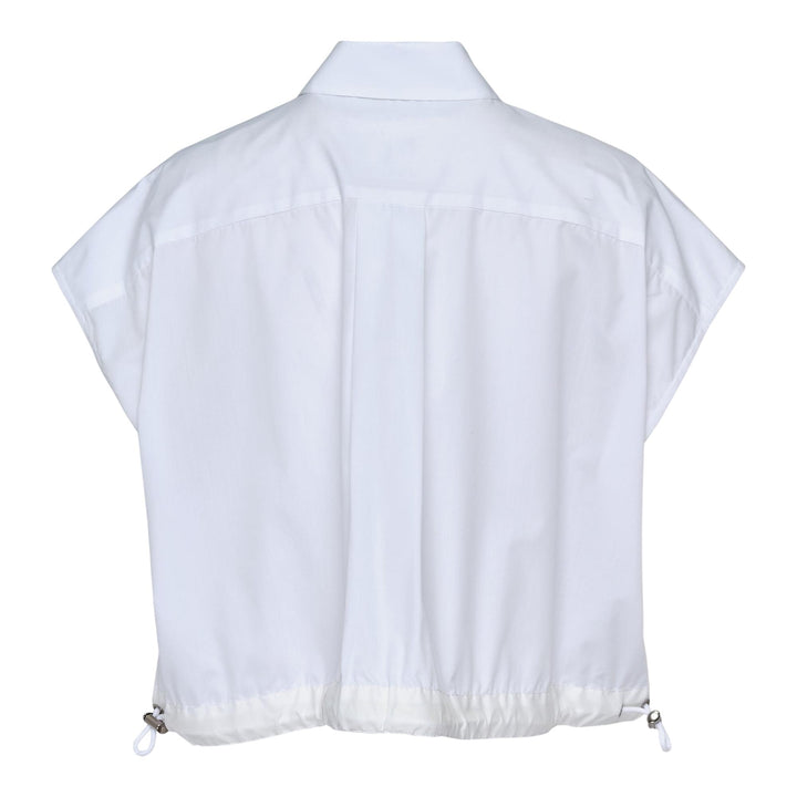Club21 - sacai - S Cotton Poplin Shirt - BLOUSES - Off-White