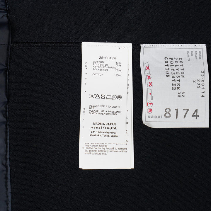 Club21 - sacai - Sponge Sweat Pullover - SWEATSHIRTS - Navy