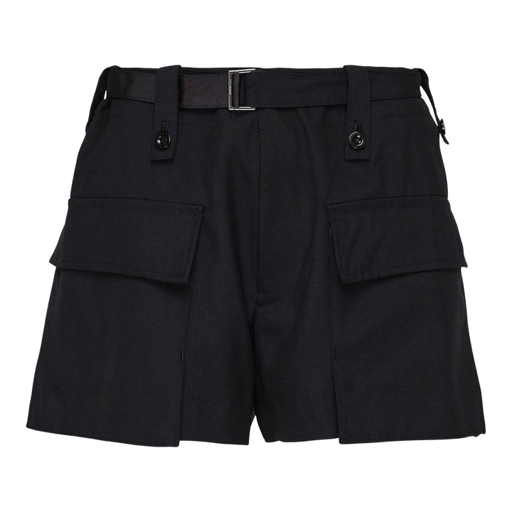Club21 - sacai - Suiting Shorts - SHORTS - Black