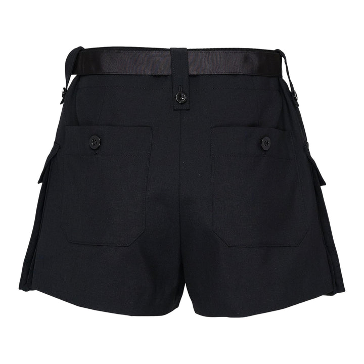 Club21 - sacai - Suiting Shorts - SHORTS - Black