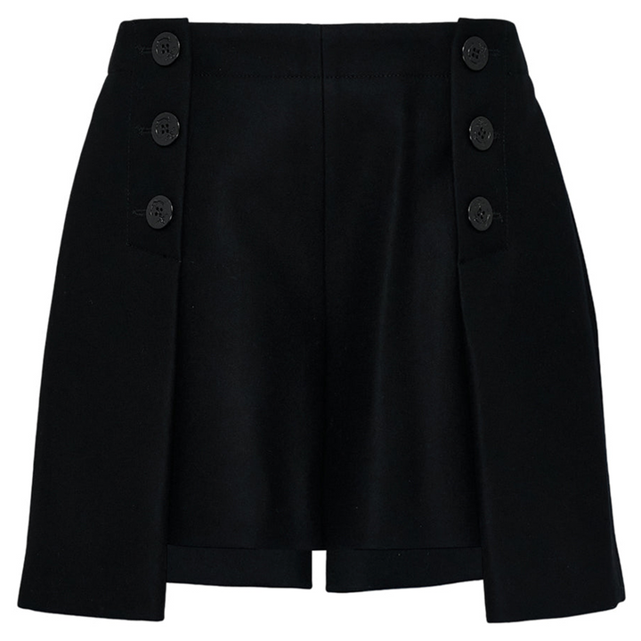 Wool Melton Shorts