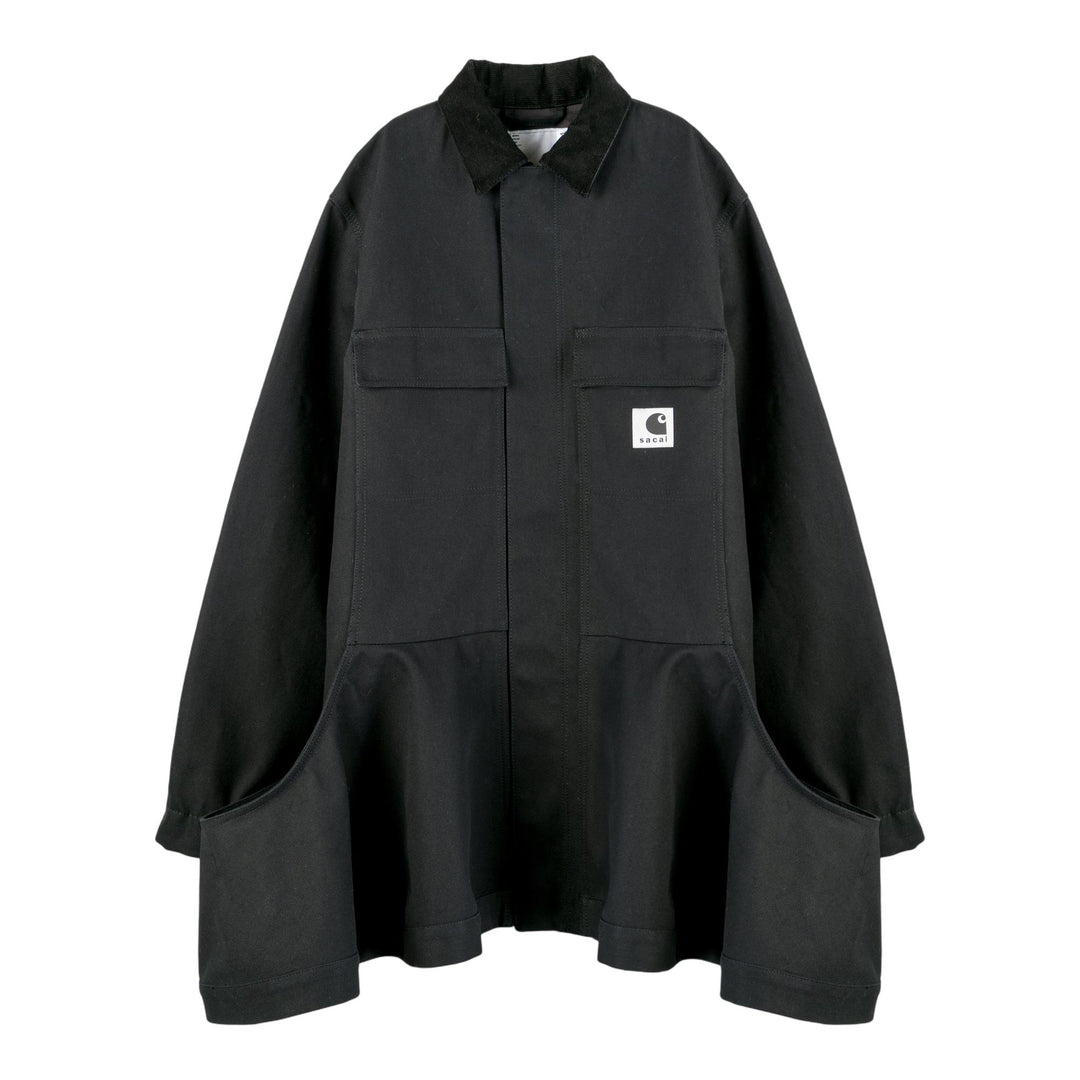 Club21 - sacai X Carhartt WIP - Carhartt WIP Duck Bonding Dress - WOVEN DRESSES - Black