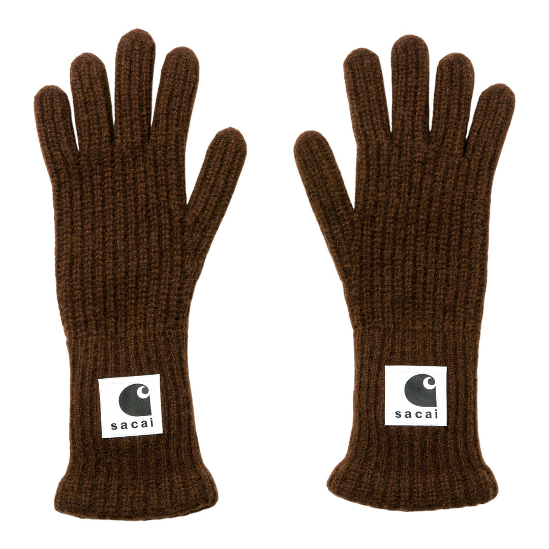 Club21 - sacai X Carhartt WIP - Carhartt WIP Wool Knit Gloves - GLOVES - Beige