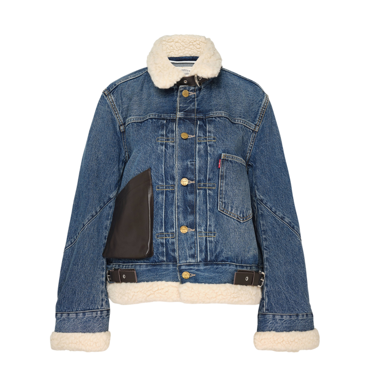 Sherpa Denim Trucker Jacket
