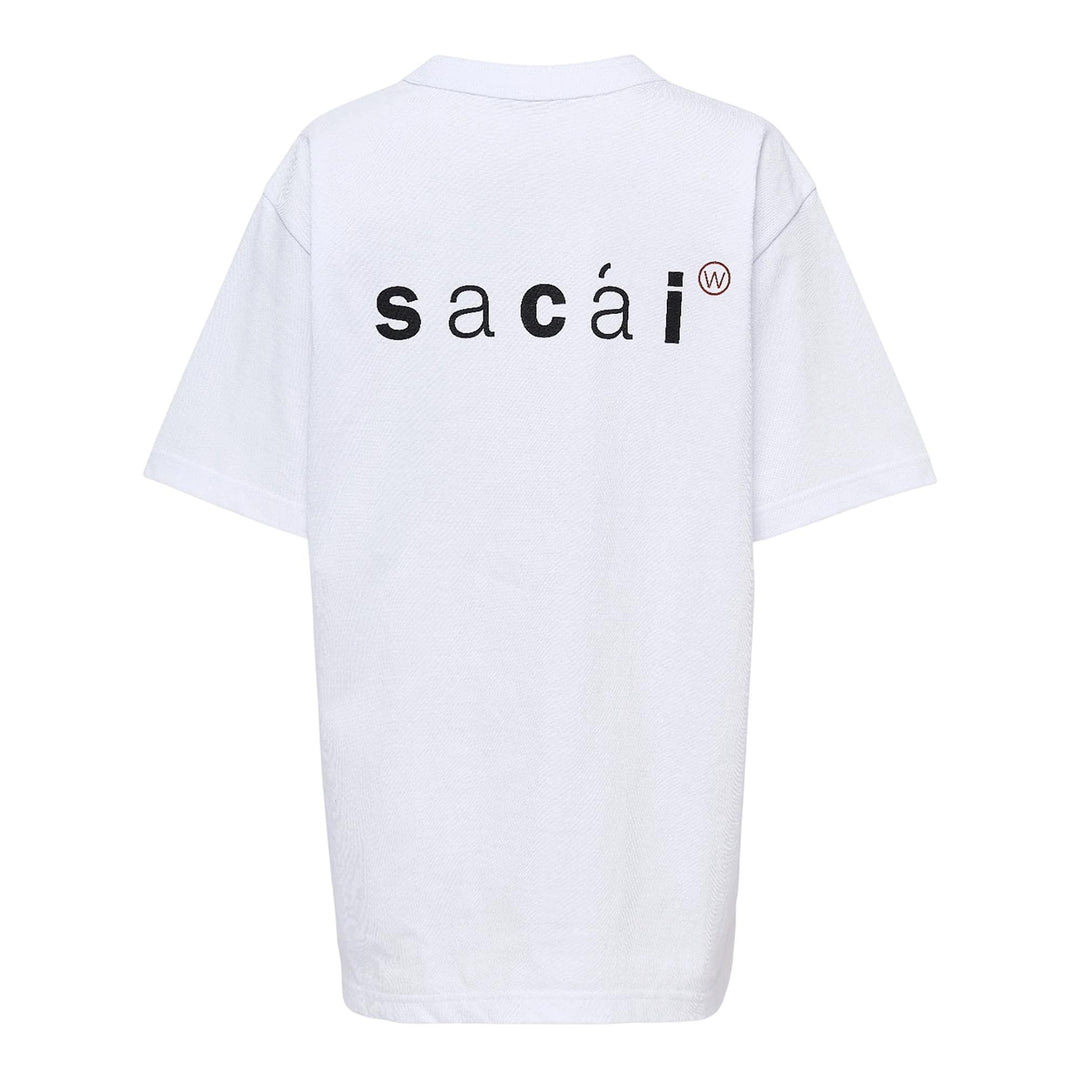 Club21 - sacai x WTAPS - WTAPS Print T-Shirt Women - TEES - White