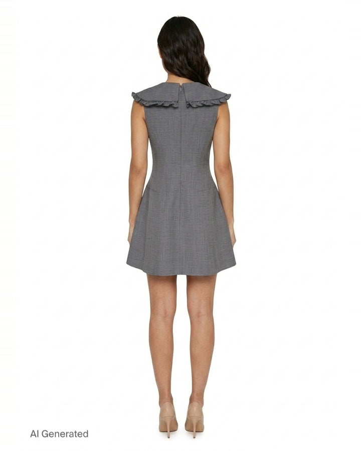Big Bow Short Dress | SHUSHU/TONG | Club21 - back
