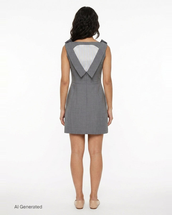 Bow Strap Mini Dress | SHUSHU/TONG | Club21 - back