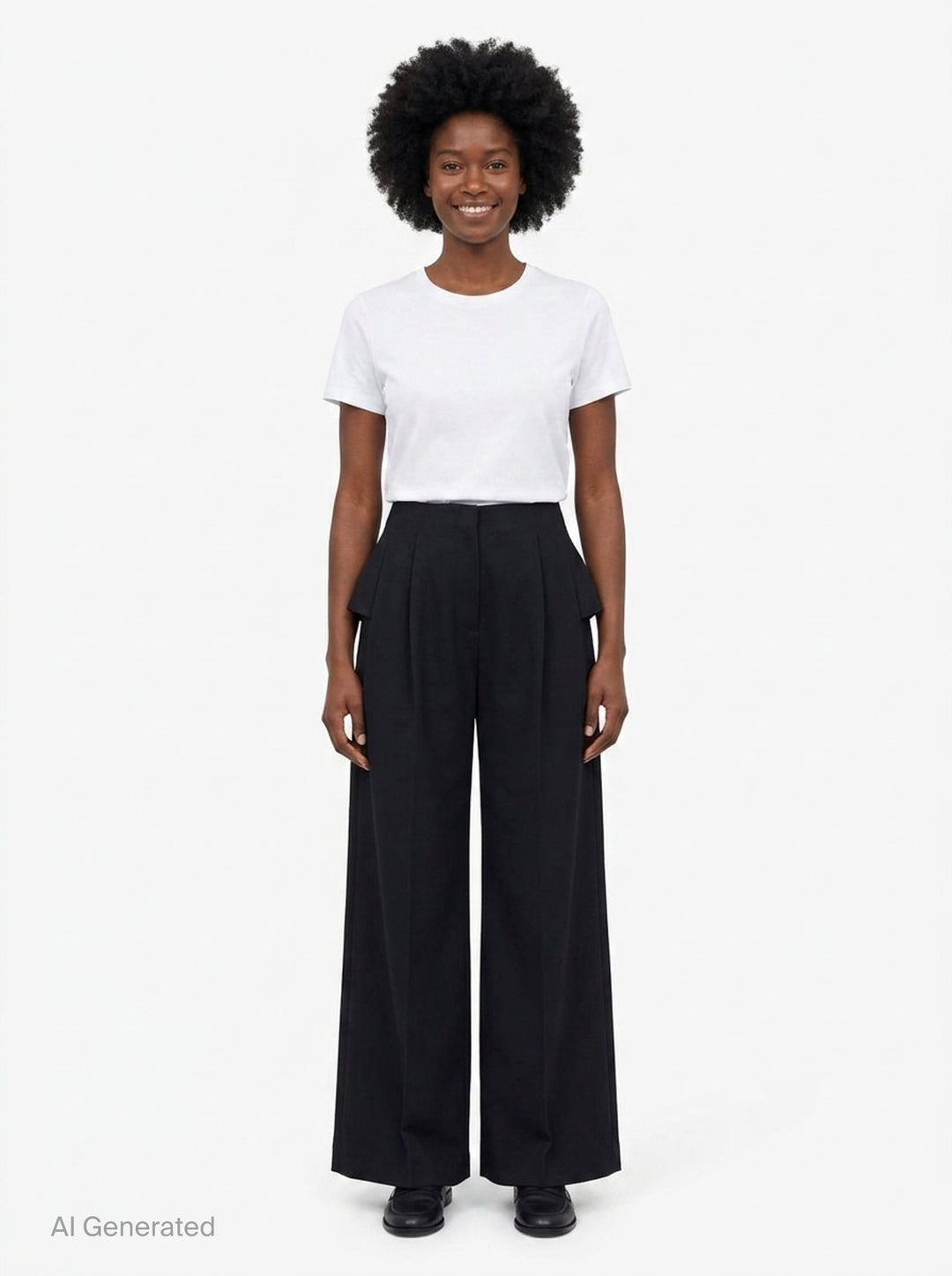 Back Bow Wide Leg Trousers | Simone Rocha | Club21 - front