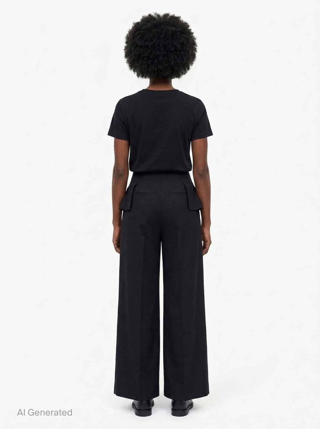 Back Bow Wide Leg Trousers | Simone Rocha | Club21 - back