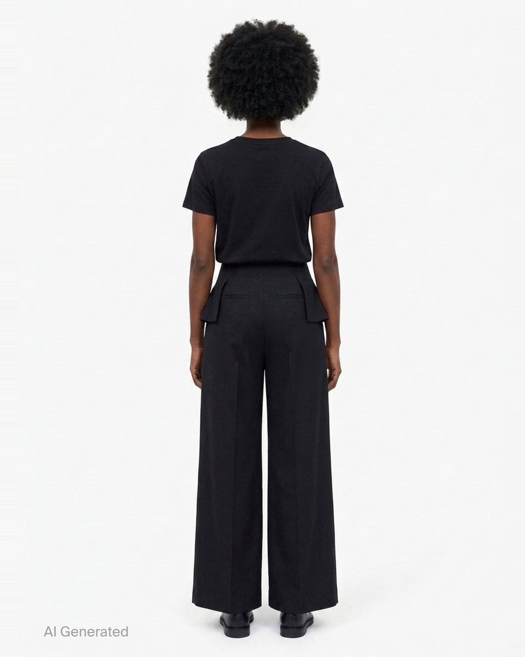 Back Bow Wide Leg Trousers | Simone Rocha | Club21 - back