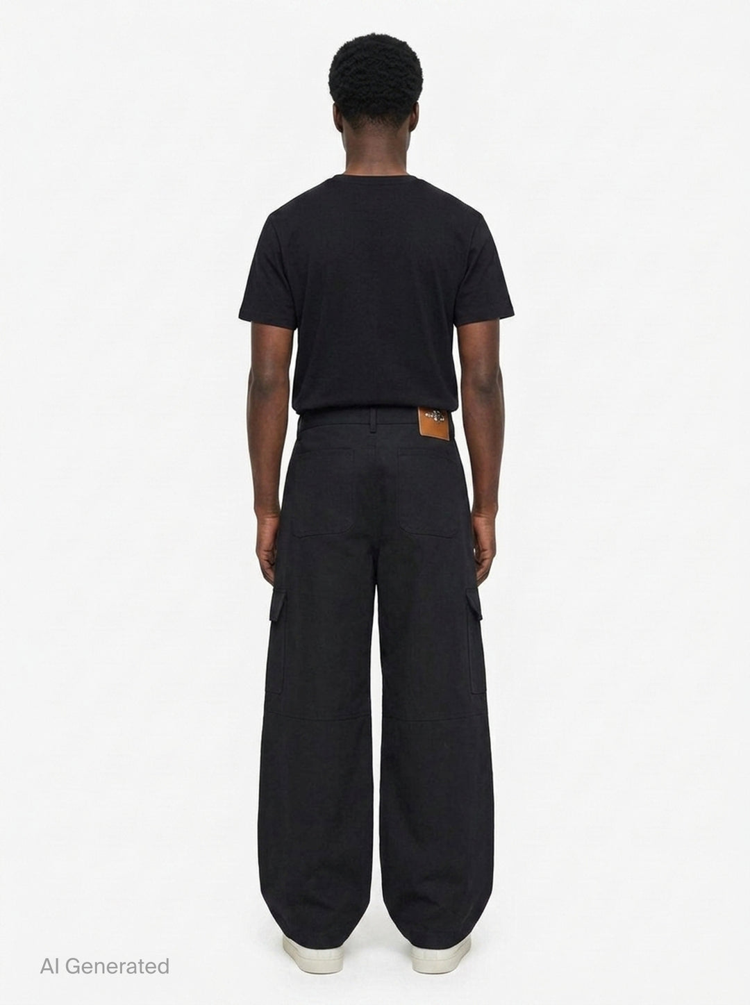Cargo Balloon Knee Pleat Trousers | Simone Rocha | Club21 - back