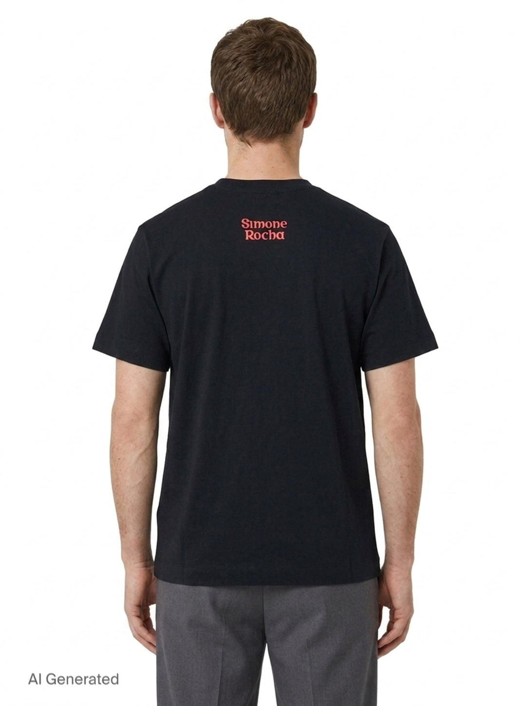 Coming Up Roses Print Tee | Simone Rocha | Club21 - back