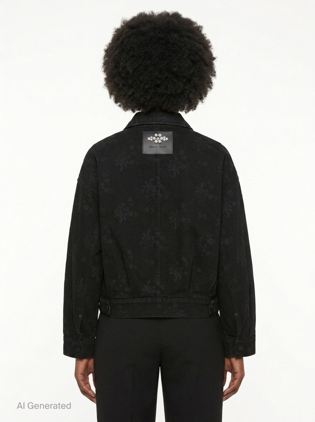 Cropped Utility Pocket Jacket | Simone Rocha | Club21 - back
