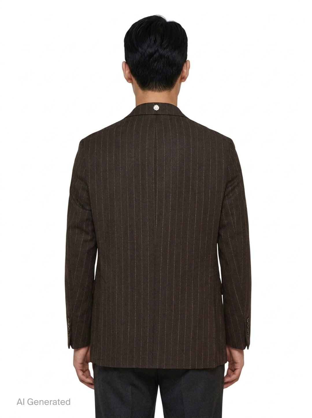 Double Breasted Pinstripe Jacket | Simone Rocha | Club21 - back