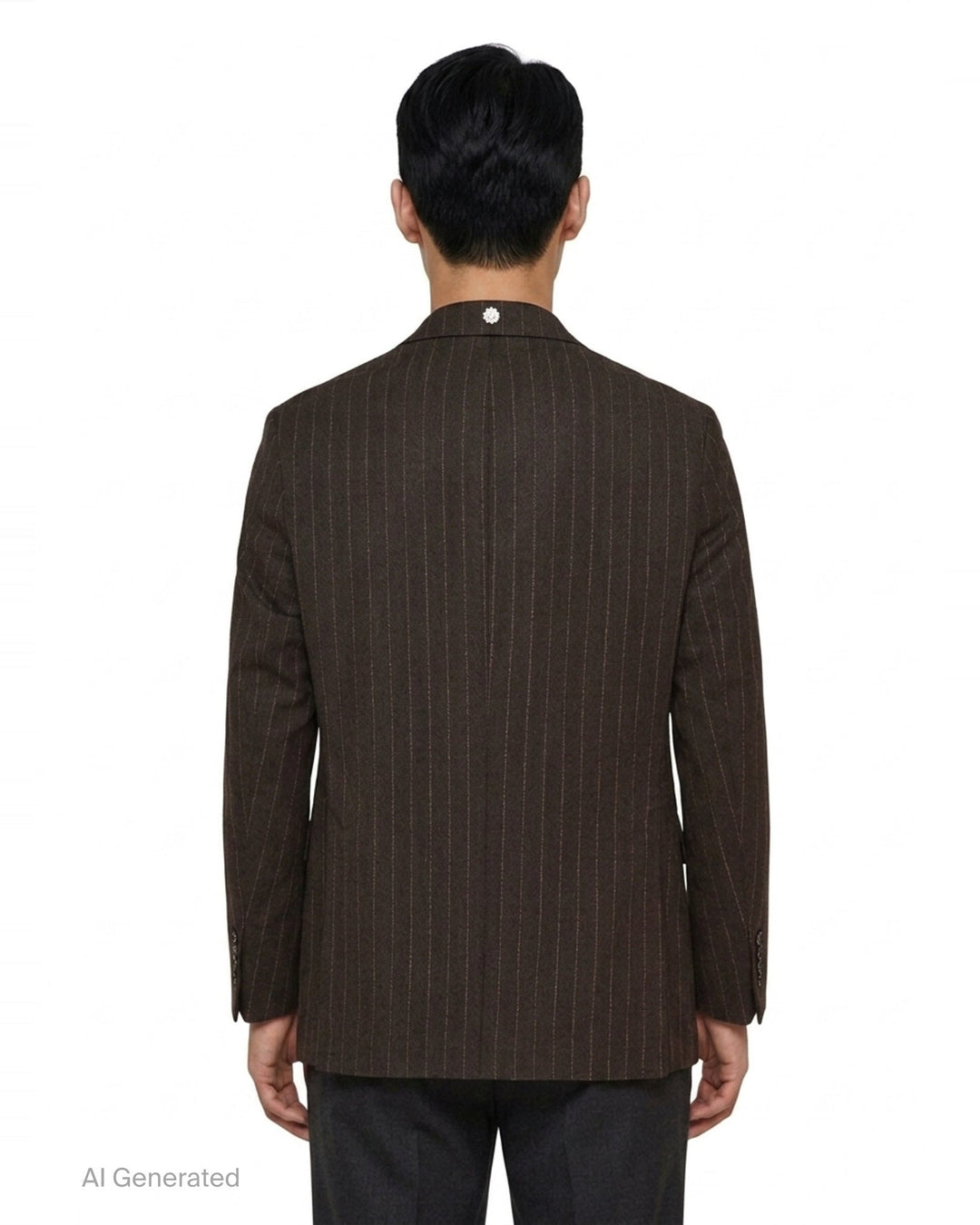 Double Breasted Pinstripe Jacket | Simone Rocha | Club21 - back