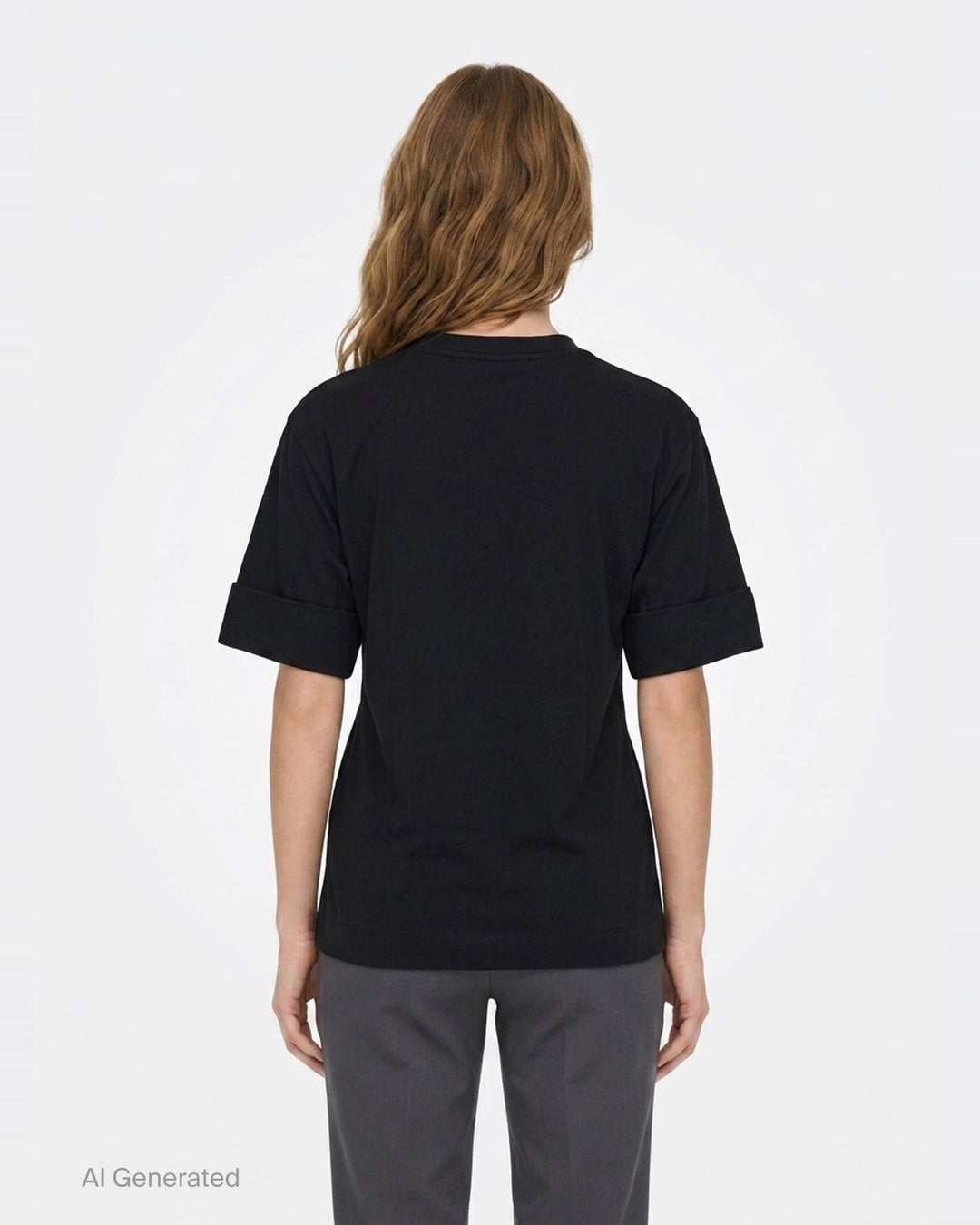 Gathered Rose Wire Sleeve Tee | Simone Rocha | Club21 - back