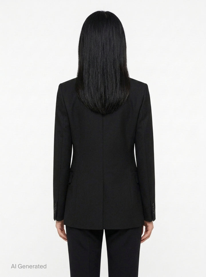 Grommet Ring Hem Slice Jacket | Simone Rocha | Club21 - back