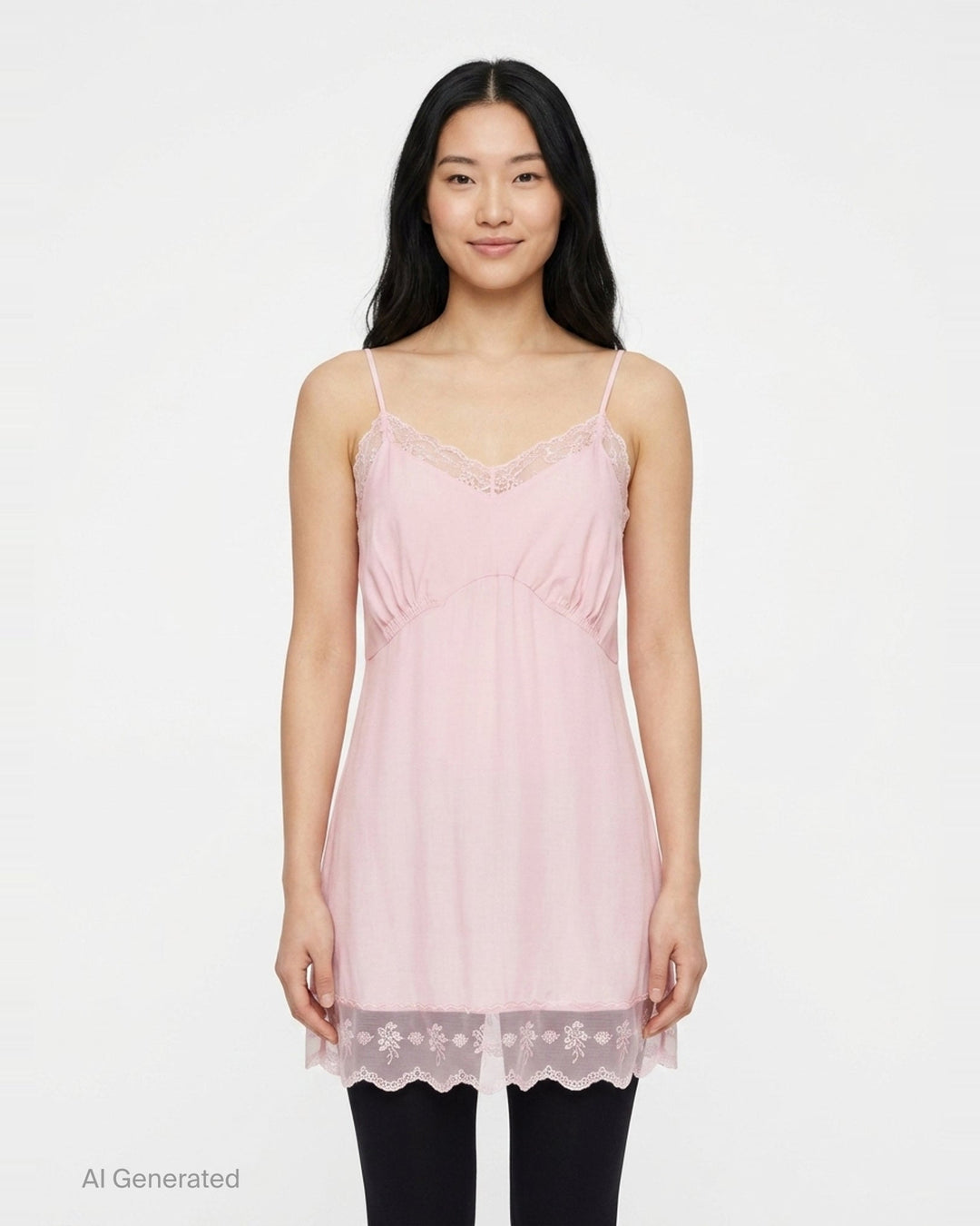Lace Trim Negligee Cami | Simone Rocha | Club21 - front