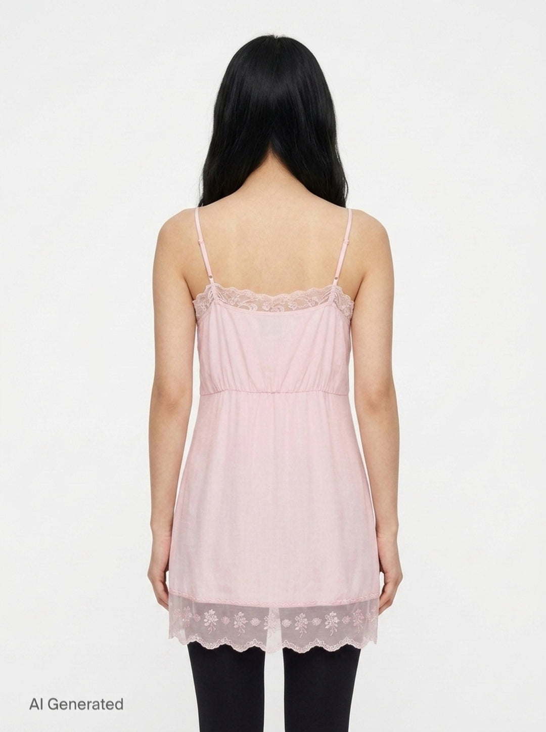 Lace Trim Negligee Cami | Simone Rocha | Club21 - back