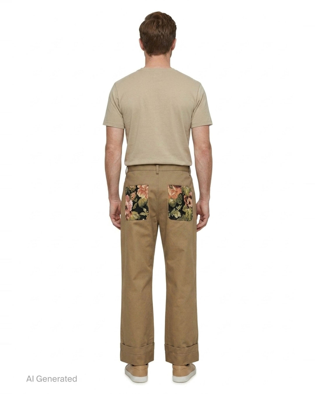 Patchwork Workwear Trousers | Simone Rocha | Club21 - back