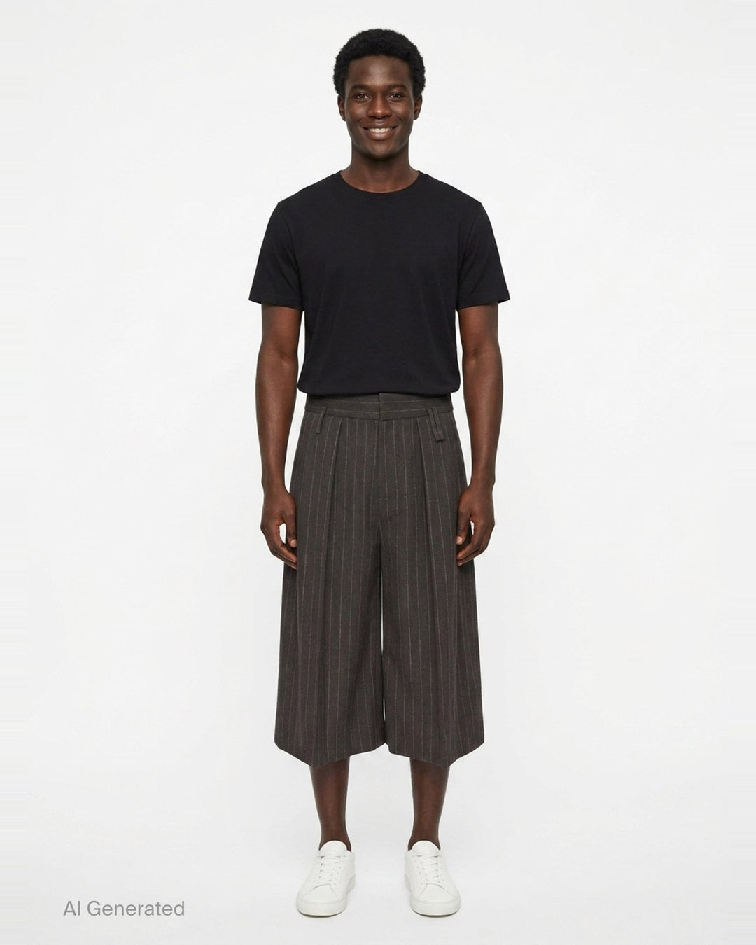 Pleated Wide Leg Shorts | Simone Rocha | Club21 - front