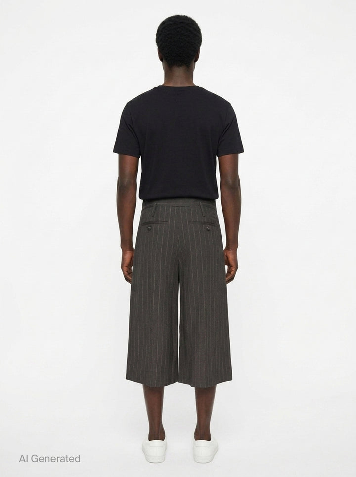 Pleated Wide Leg Shorts | Simone Rocha | Club21 - back