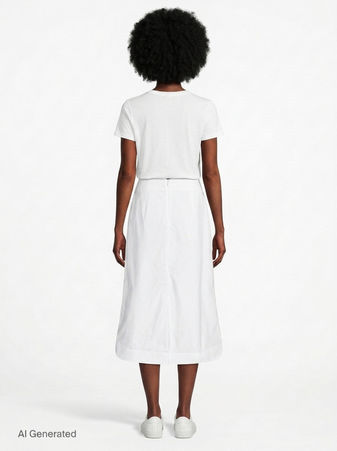 Ribbon Rosette Midi Skirt | Simone Rocha | Club21 - back