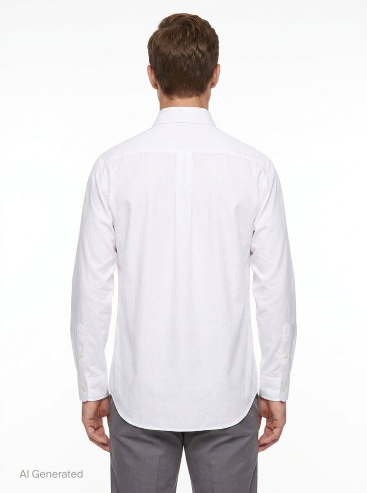 Ruffle Horseshoe Long Sleeve Shirt | Simone Rocha | Club21 - back