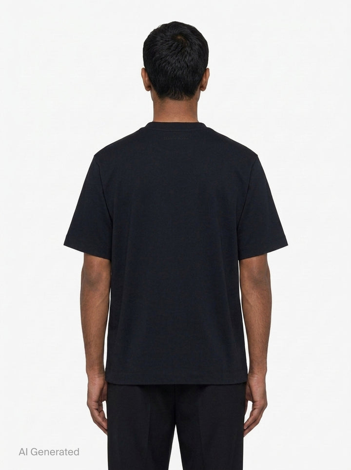 Ruffle Rosette Boxy Tee | Simone Rocha | Club21 - back