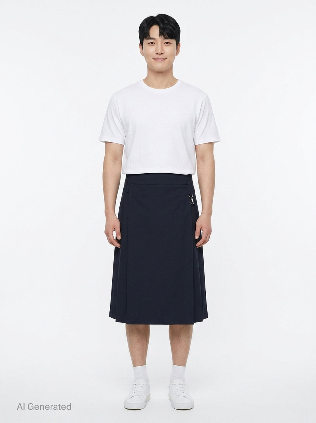 Tailored Clip Kilt Skirt | Simone Rocha | Club21 - front