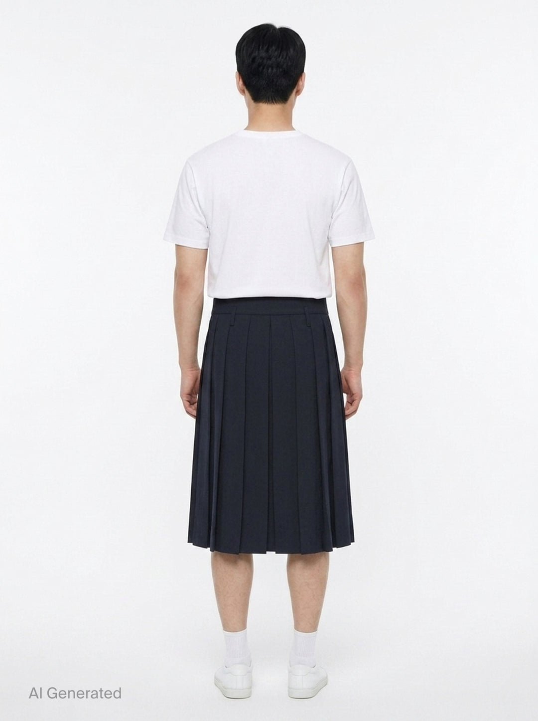 Tailored Clip Kilt Skirt | Simone Rocha | Club21 - back