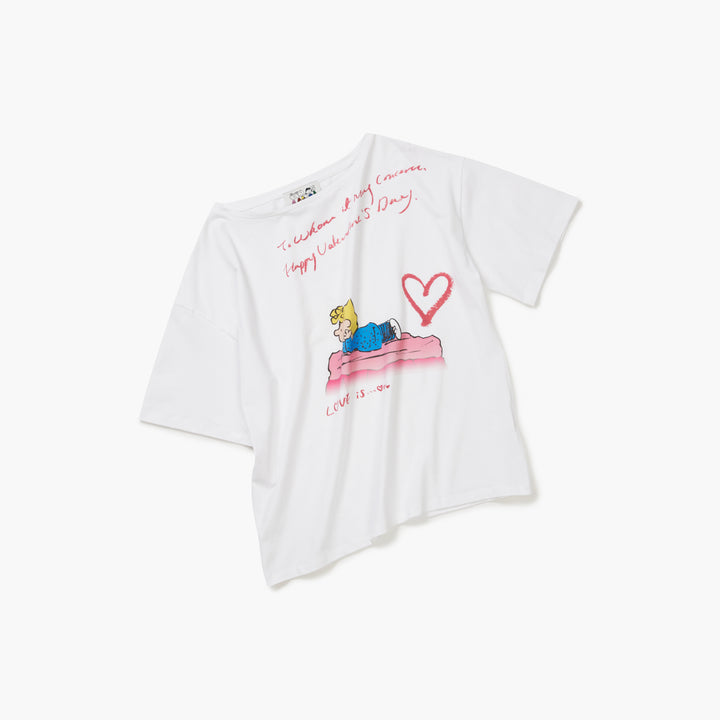 Single Girls Club Off-Shoulder Tee