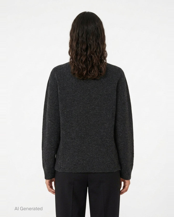 Long Sleeve Loose Fit Knit | Sofie D'Hoore | Club21 - back