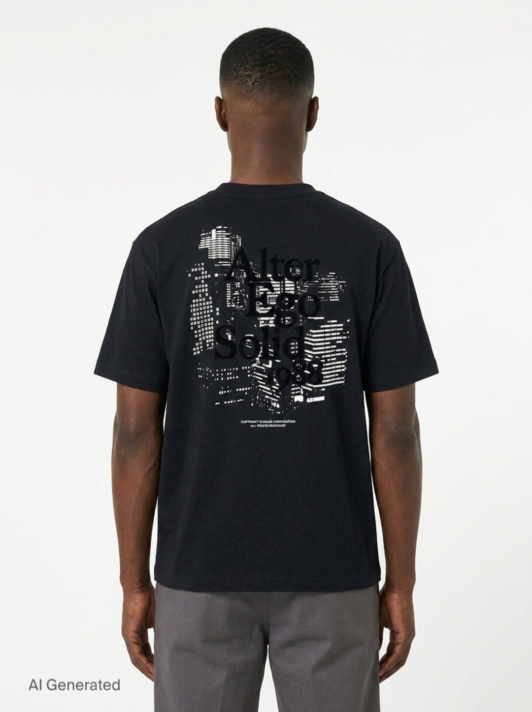 Alter Ego 1988 Tee | Solid Homme | Club21 - back
