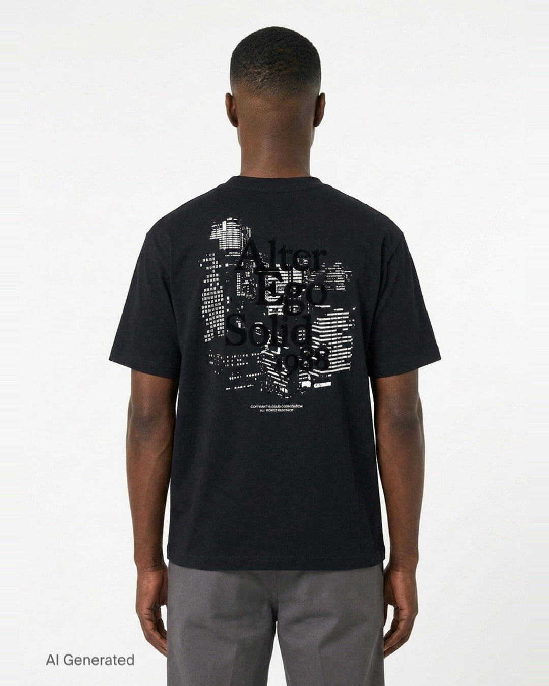 Alter Ego 1988 Tee | Solid Homme | Club21 - back